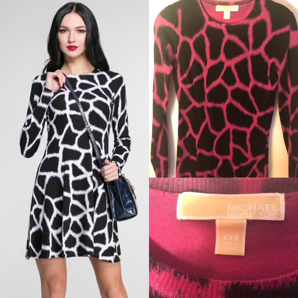 🍭 Michael Kors Anatalia Fit-N-Flare Dress